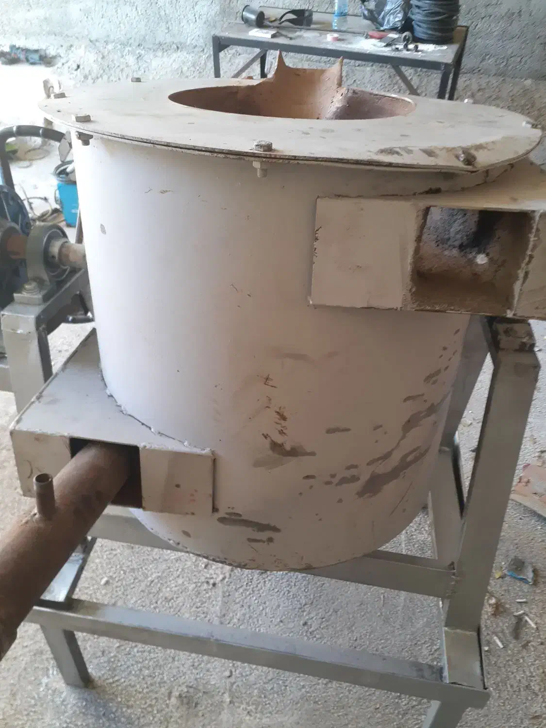 کوره ذوب المنیوم|ماشین‌آلات صنعتی|اهر, |دیوار