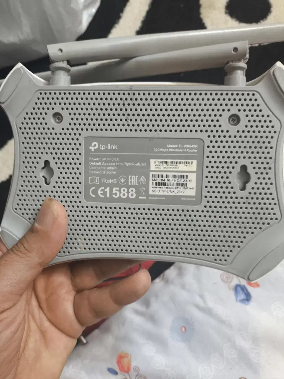 روتر چهارپورت tp link|مودم و تجهیزات شبکه|شیراز, عادل آباد|دیوار