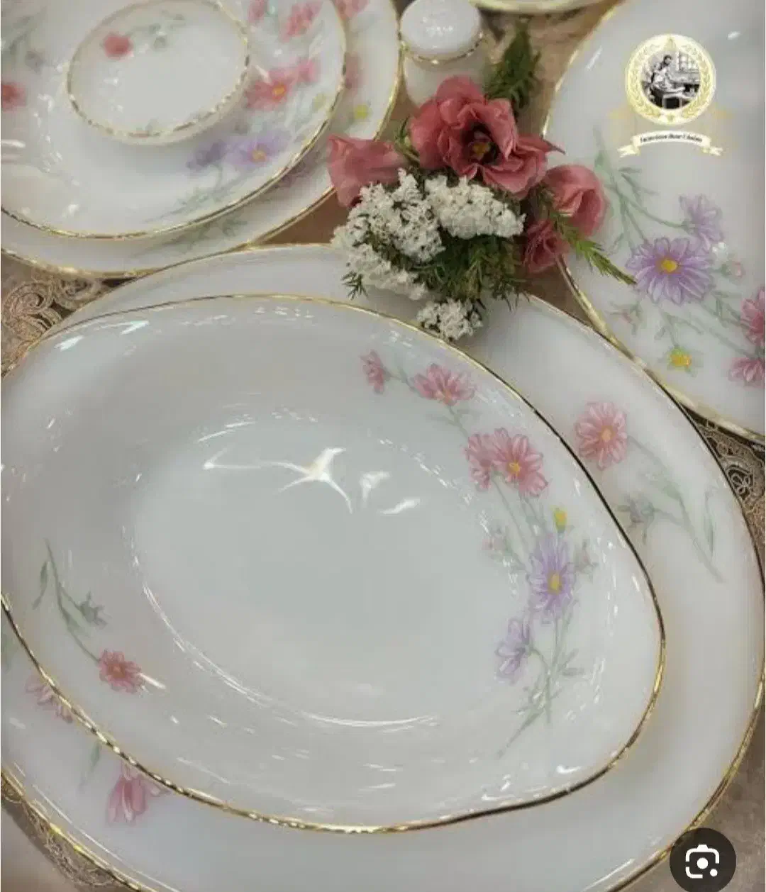 سرویس چینی پیرکس آرکوپال آمریکایی اصل|ظروف سرو و پذیرایی|کرمان, |دیوار