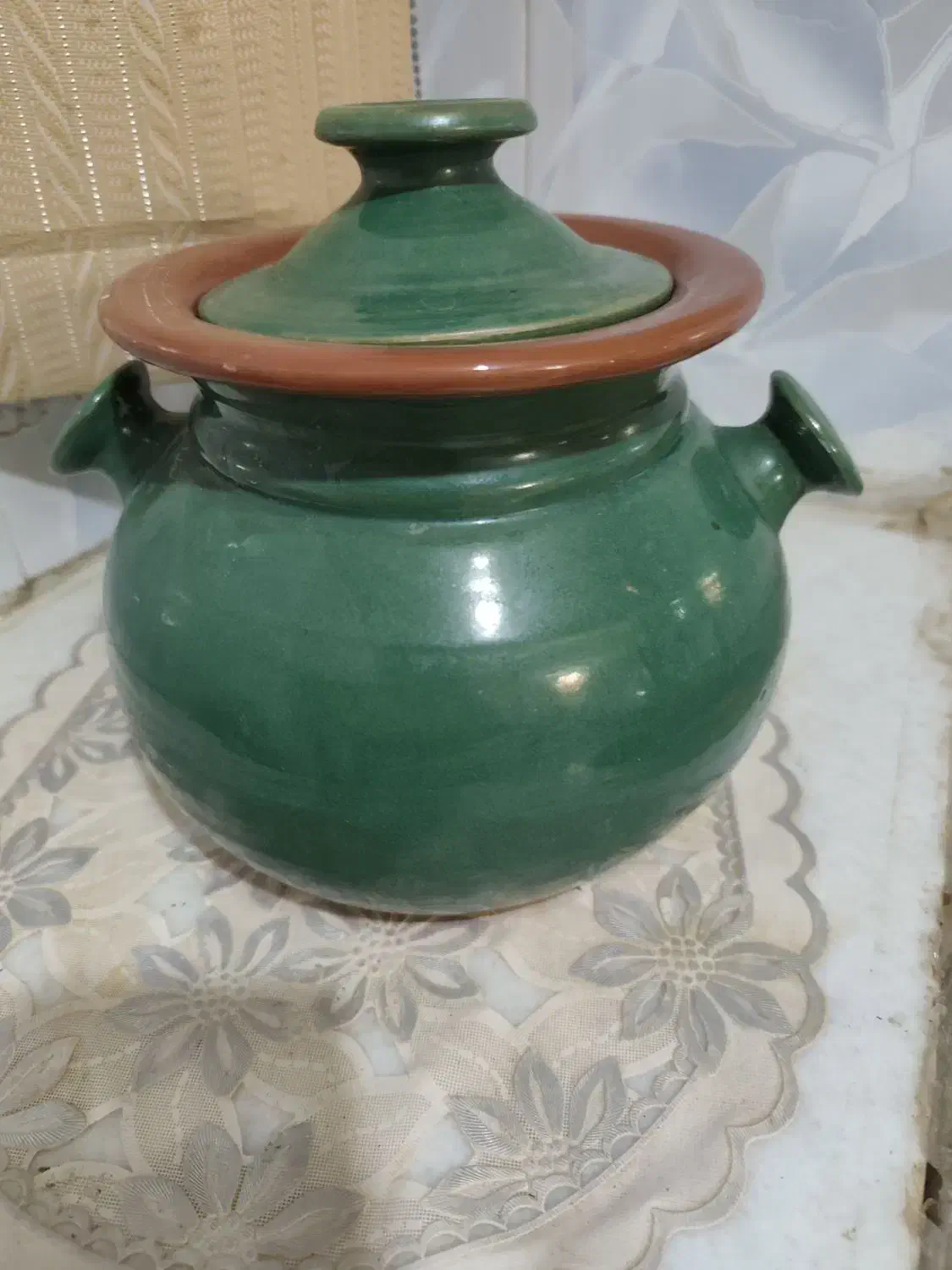 کوزه بزرگ گلی|صنایع دستی و سایر لوازم تزئینی|قم, میدان نو|دیوار