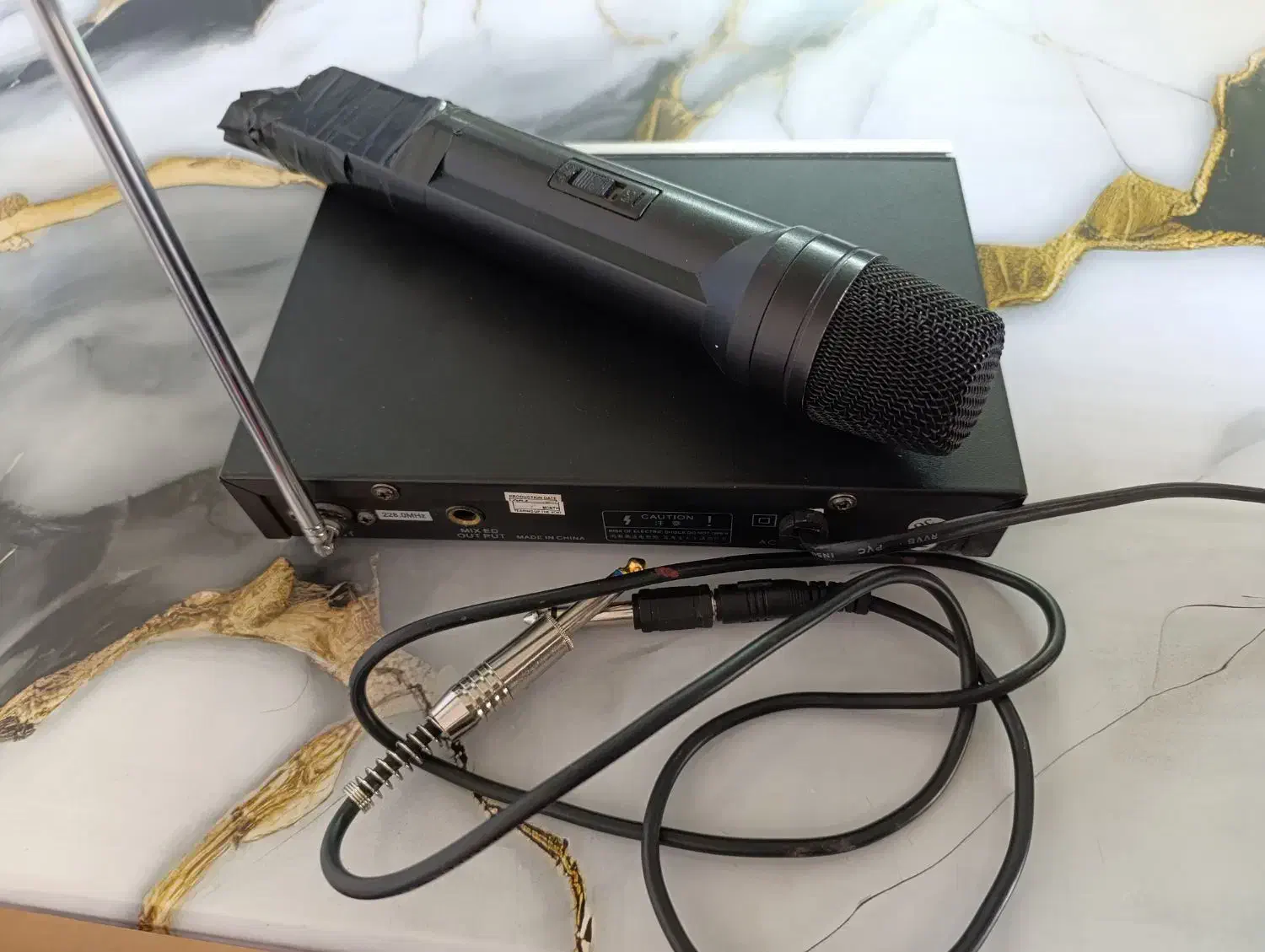 میکروفن بی سیم دوکاناله AOT World|صوتی و تصویری|کرمانشاه, |دیوار