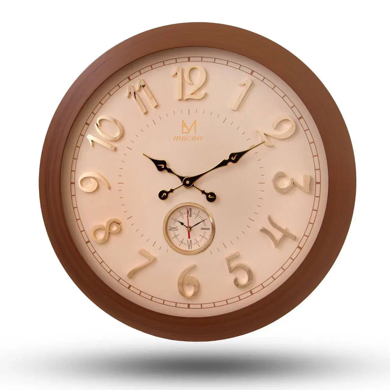 ساعت دیواری بزرگ دوموتور MDF جدید با ضمانت عددی|ساعت دیواری و تزئینی|مشهد, کوشش|دیوار