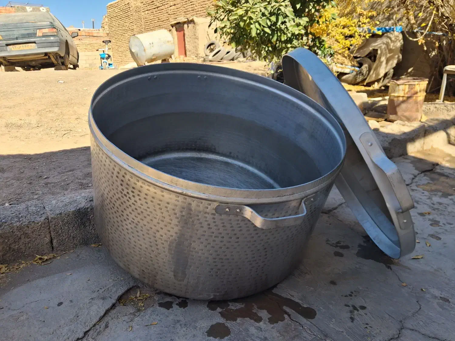 قابلمه نیکل بزرگ ۱۵کیلویی|ظروف پخت‌وپز|کرمان, |دیوار