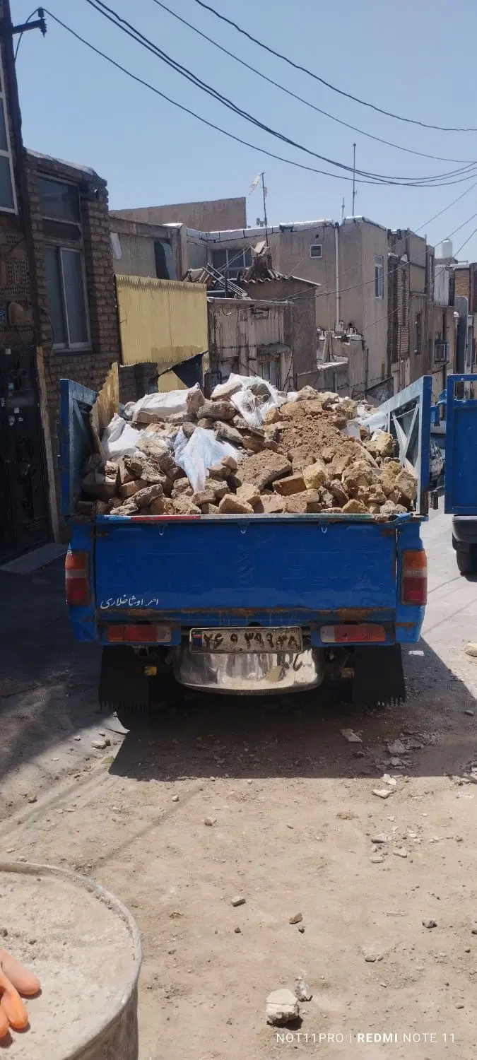 حمل نخاله لجن شبانه روزی شرق غرب شمال جنوب|خدمات حمل و نقل|تهران, سید خندان (جلفا)|دیوار