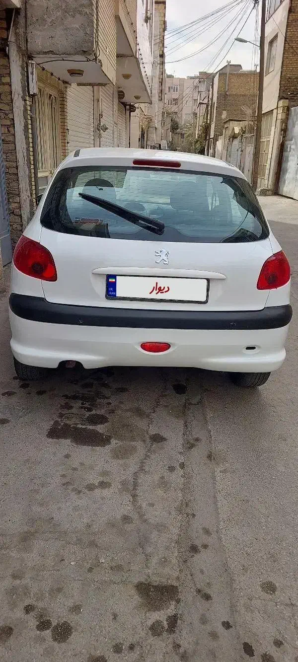 ۲۰۶ مدل ۹۵|خودرو سواری و وانت|مشهد, ایثارگران|دیوار