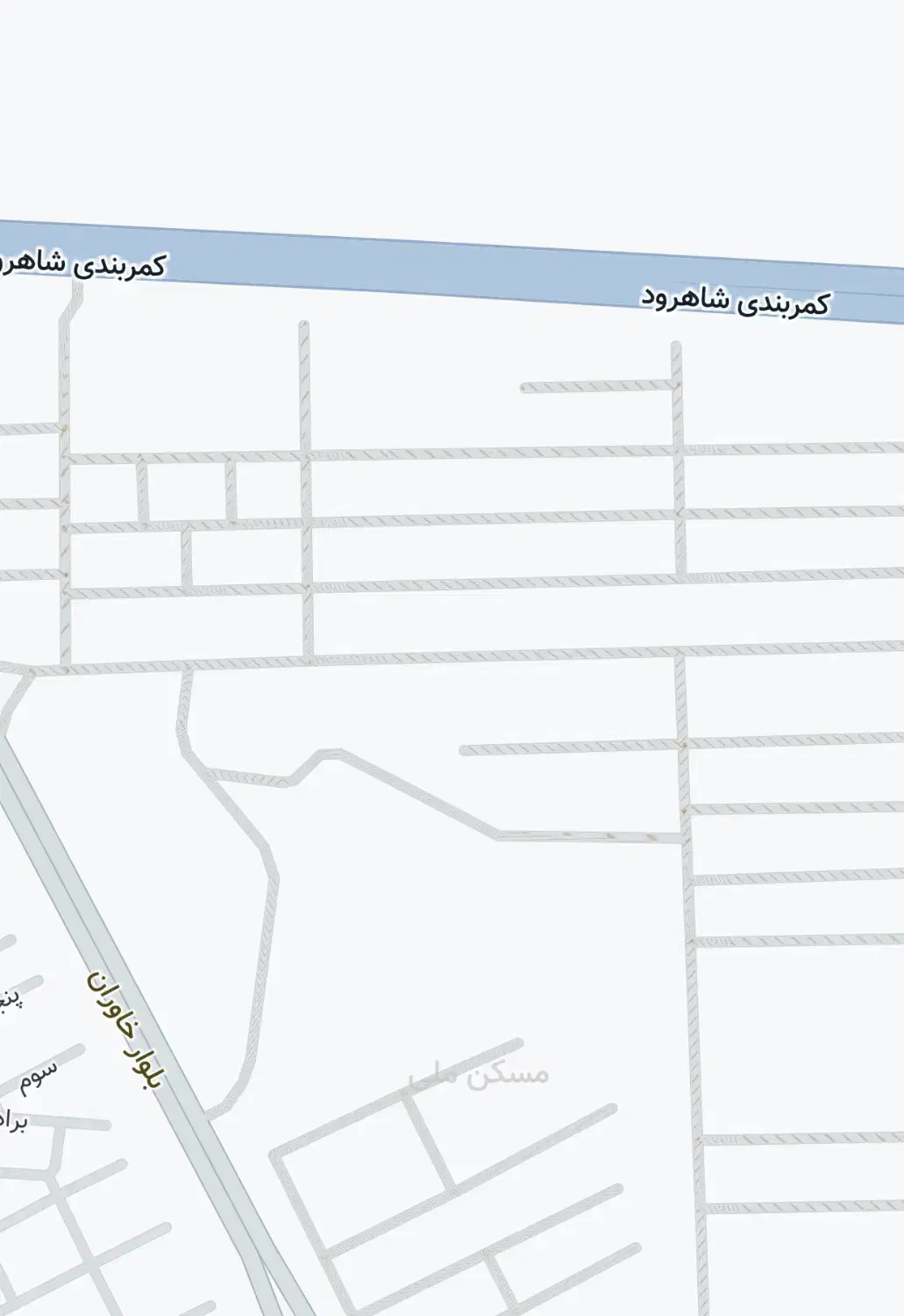 زمین مسکونی بلوار خاوران|فروش زمین و ملک کلنگی|شاهرود, |دیوار