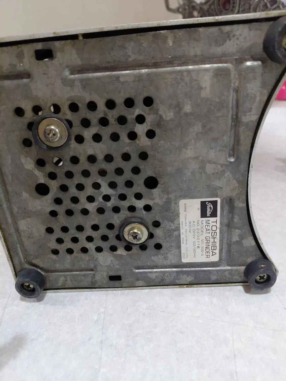 چرخ گوشت توشیبا|خردکن، آسیاب، غذاساز|ری, سیزده آبان|دیوار