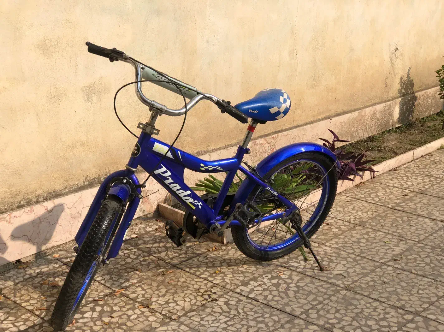 دوچرخه|دوچرخه، اسکیت، اسکوتر|شفت, |دیوار