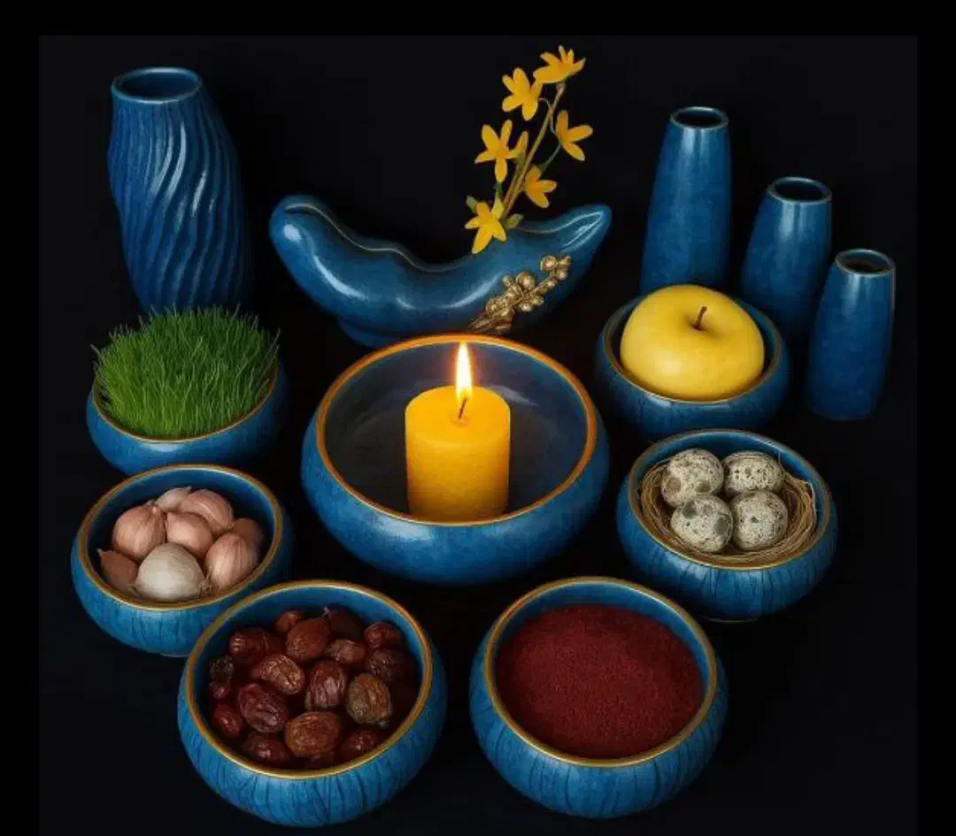 سفره هفت سین|صنایع دستی و سایر لوازم تزئینی|قره چای, |دیوار