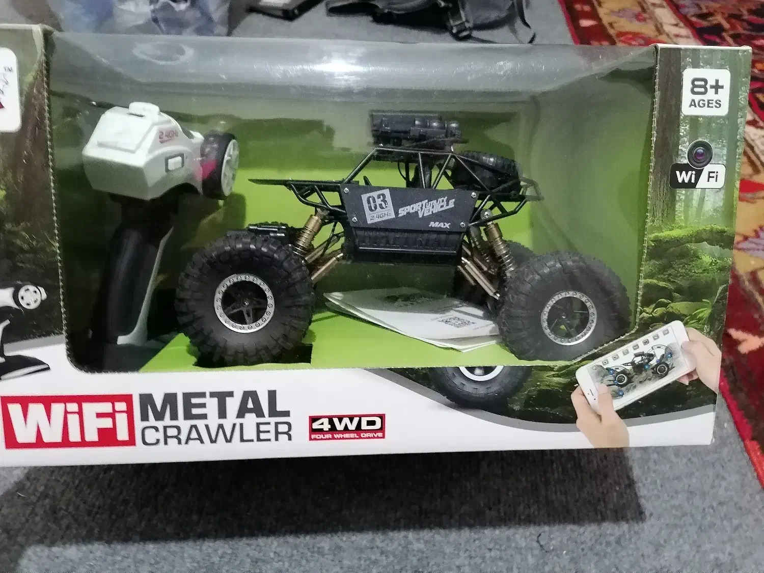 ماشین  کنترلی دوربین دار|اسباب‌‌بازی|تهران, قصر فیروزه ۲|دیوار