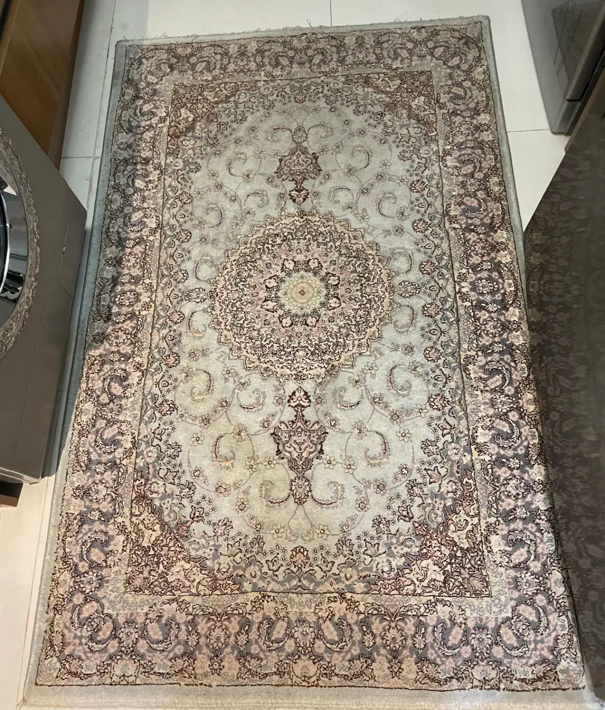 فرش ۶متری فیروزه ای فرهی|فرش|رشت, خمیران زاهدان|دیوار