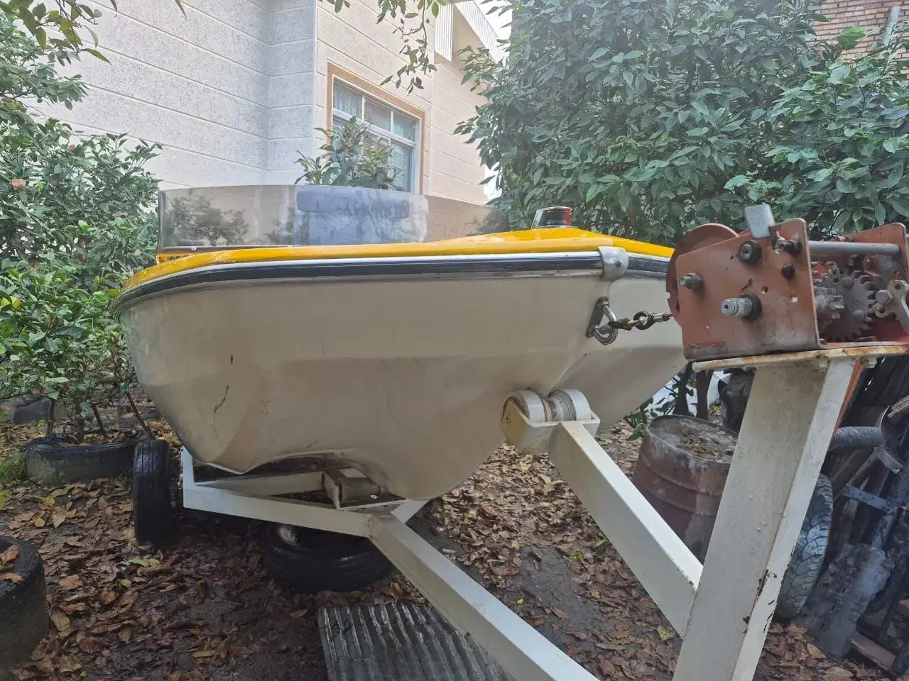 قایق یاماها بدون موتور|قایق و سایر وسایل نقلیه|چابکسر, |دیوار