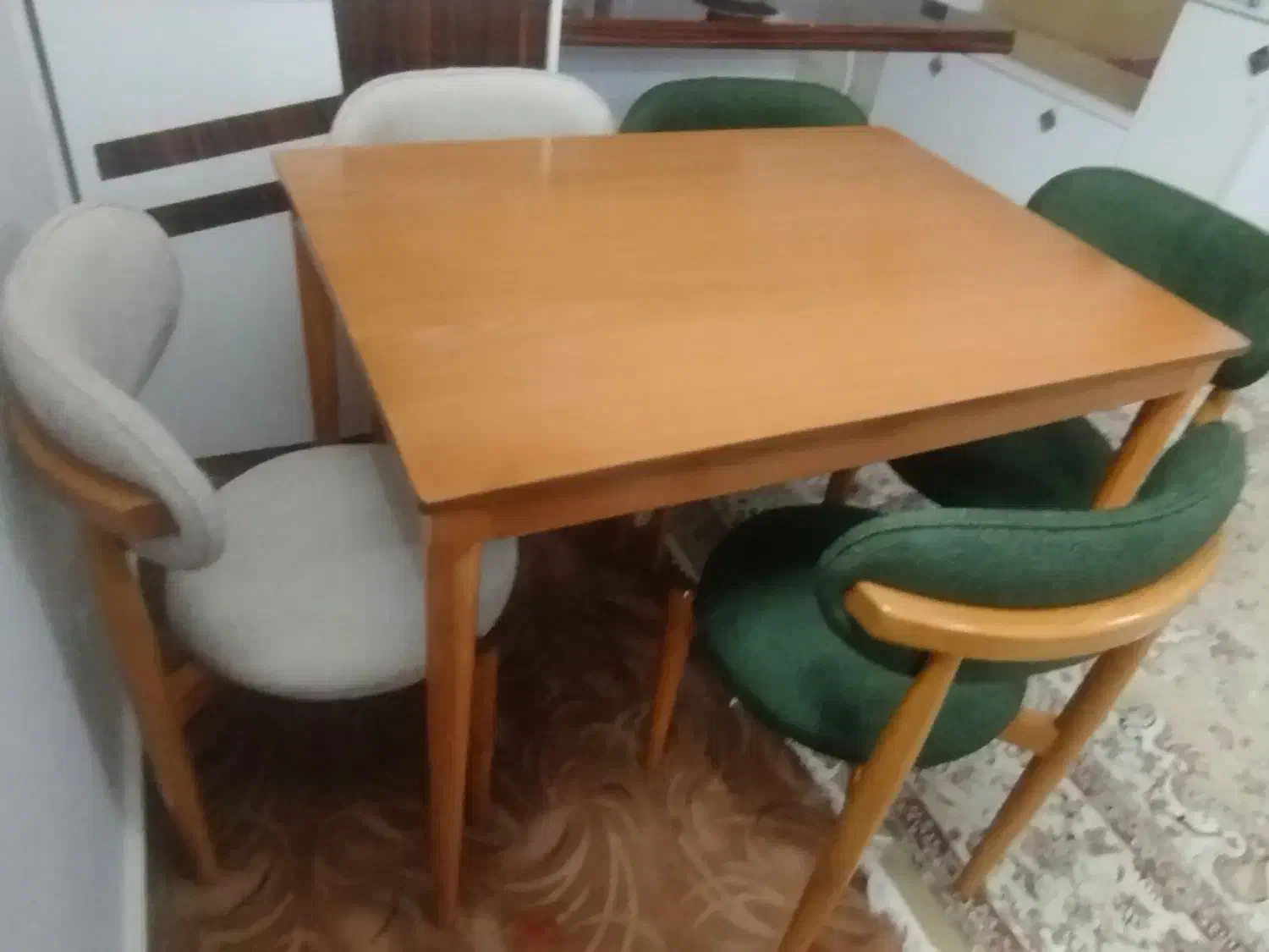 میز ناهار خوری|میز و صندلی غذاخوری|فیروزه, |دیوار