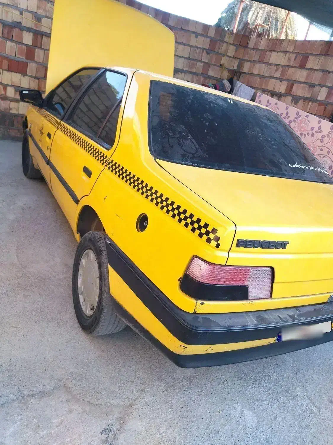 ماشین 405زرد خورشیدی|خودرو سواری و وانت|میناب, |دیوار