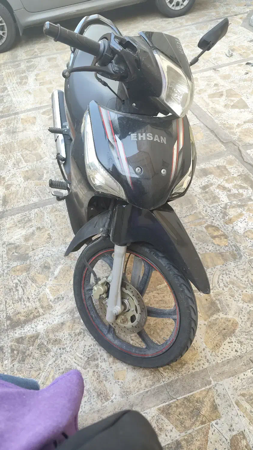 موتورسیکلت احسان سی جی ۱۲۵ مدل ۹۸|موتورسیکلت|لاهیجان, رجایی|دیوار