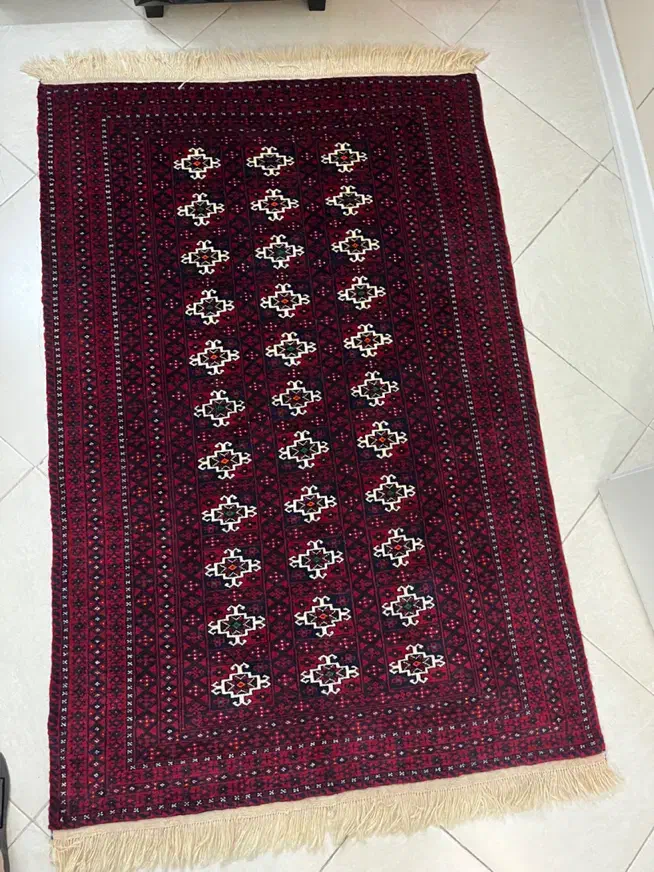 فرش دستباف نخ ( دست ریس )|فرش|ری, هاشمآباد|دیوار