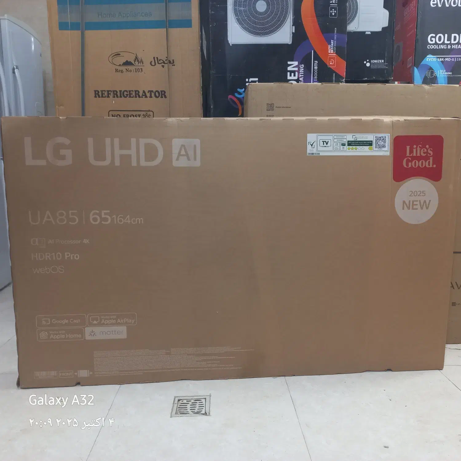 ۶۵ ال‌جی UA85006 مدل 2025|تلویزیون و پروژکتور|اصفهان, خانه اصفهان|دیوار
