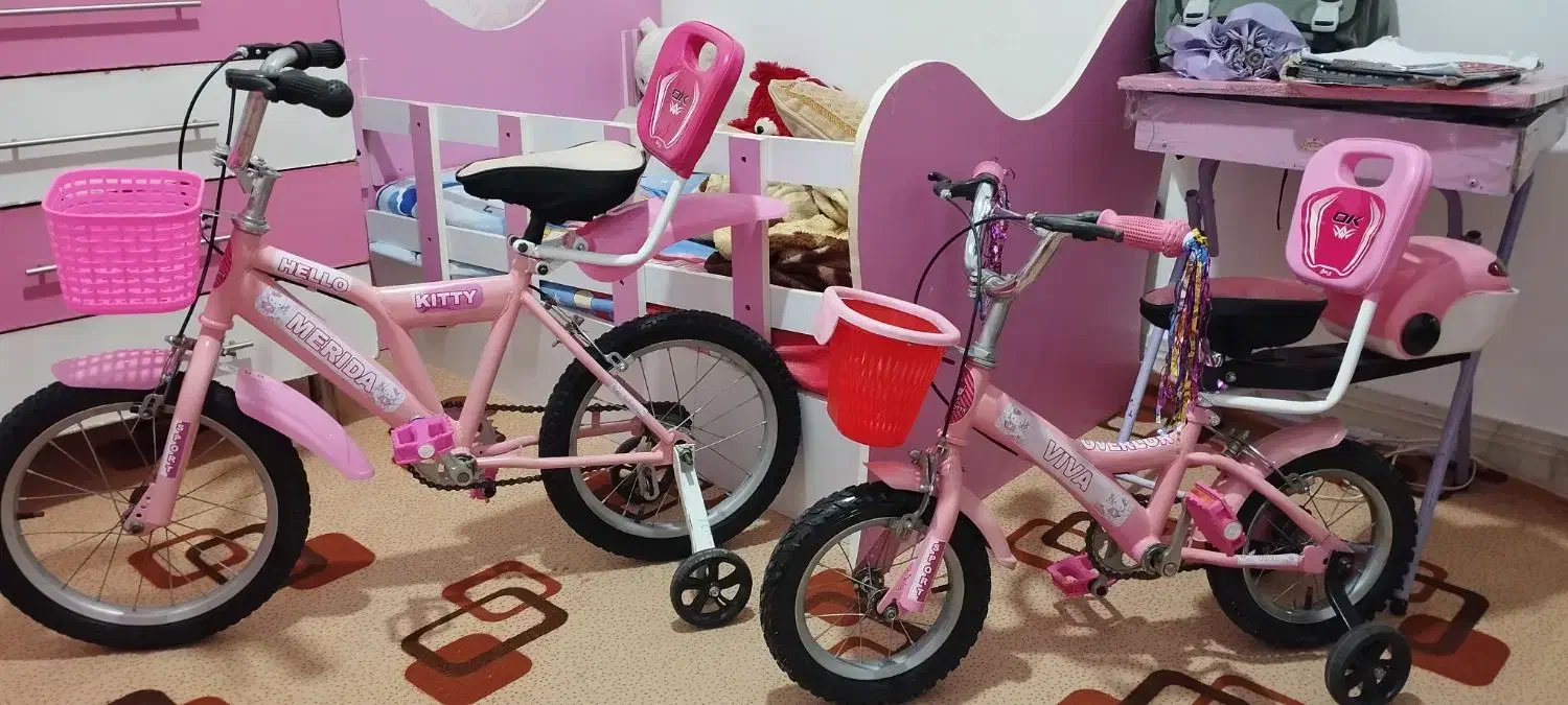 دوچرخه کوچک دوعدد|دوچرخه، اسکیت، اسکوتر|سنندج, |دیوار