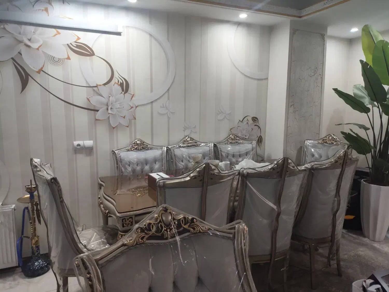 ست کامل مبل و میز ناهارخوری لاکچری سالم، تمیز خاص|مبلمان خانگی و میز عسلی|پاکدشت, پاکدشت (مامازند)|دیوار