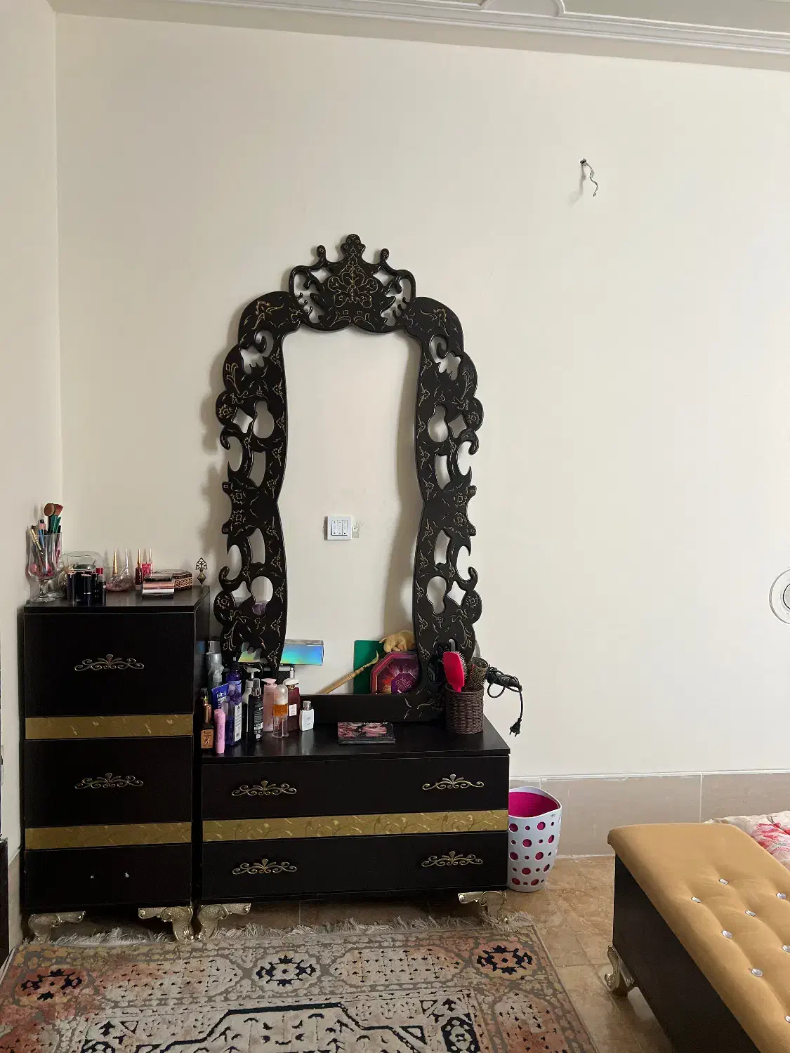 سرویس خواب دونفره|تخت و سرویس خواب|فسا, |دیوار