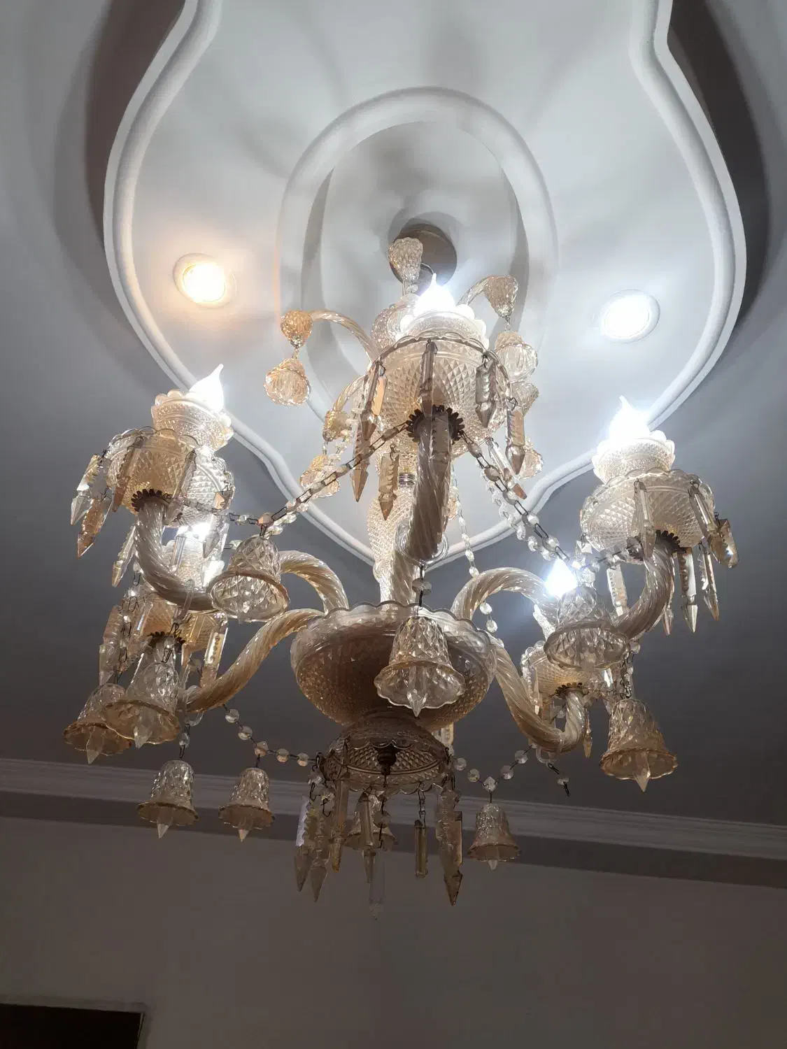 لوستر|لوستر و چراغ آویز|ورامین, ورامین|دیوار