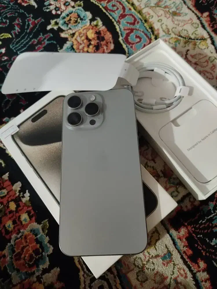 iphone 15 pro max 256GB zaa  باتری 100|موبایل|چابهار, |دیوار