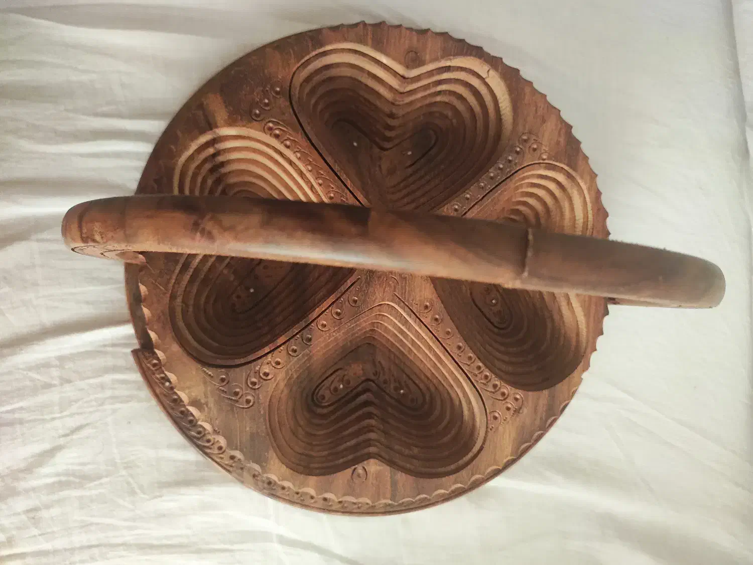 اردور خوری‌چوبی تاشو  زیبا|ظروف سرو و پذیرایی|هشتگرد, مدرس|دیوار