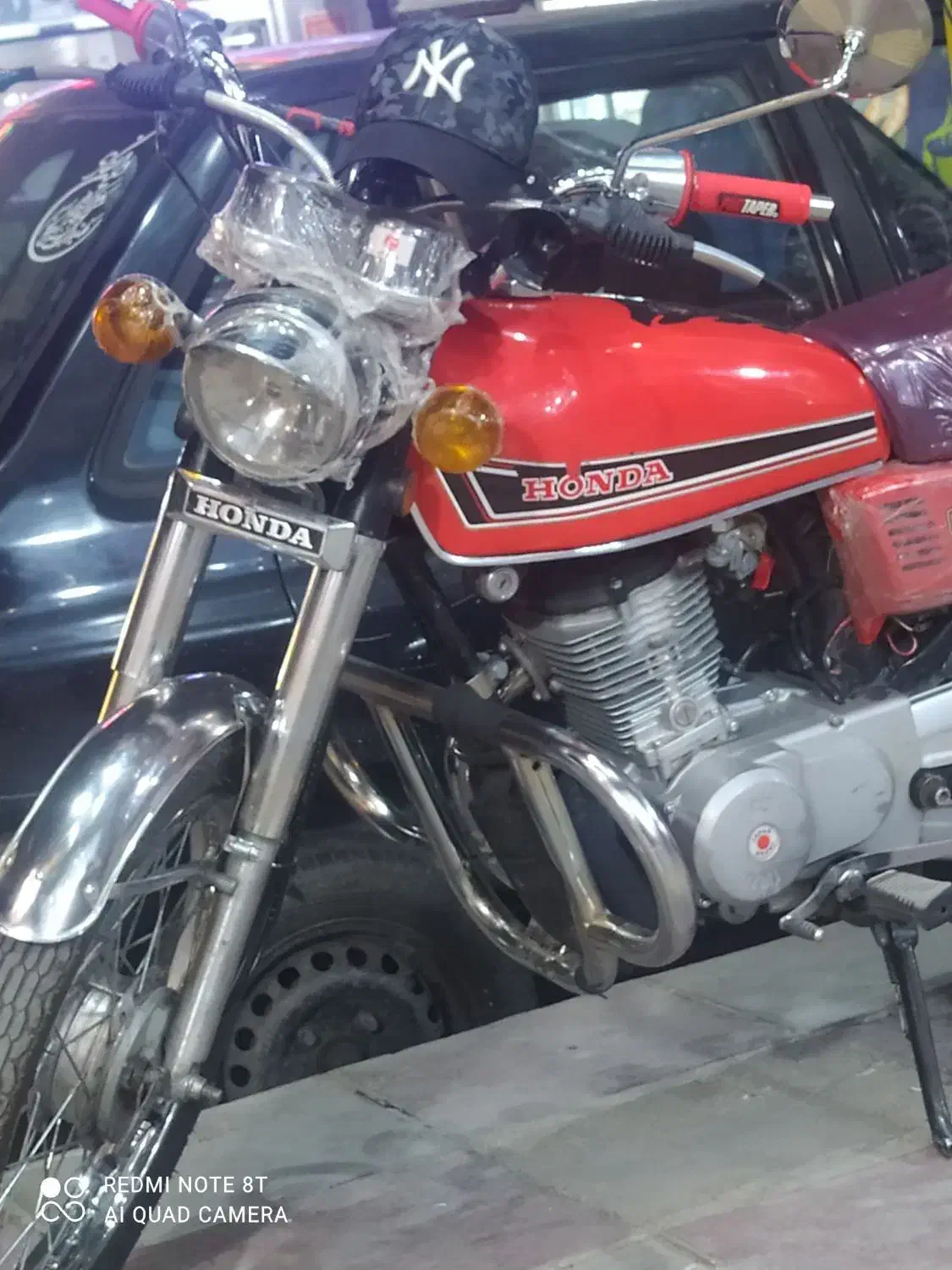 سی جی گوجه ای cg هندا ۱۲۵|موتورسیکلت|کرج, شهرک فهمیده|دیوار