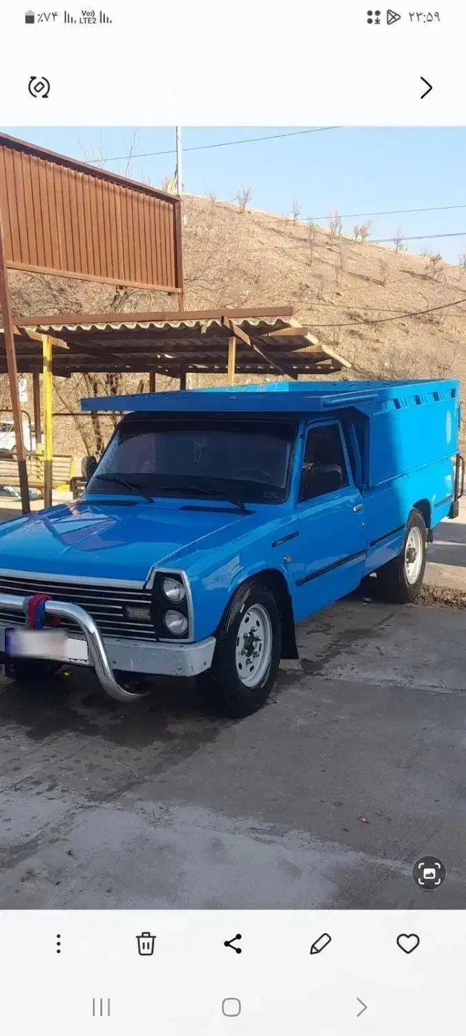 نیسان مدل ۹۴دوگانه کارخانه|خودرو سواری و وانت|جوانرود, |دیوار