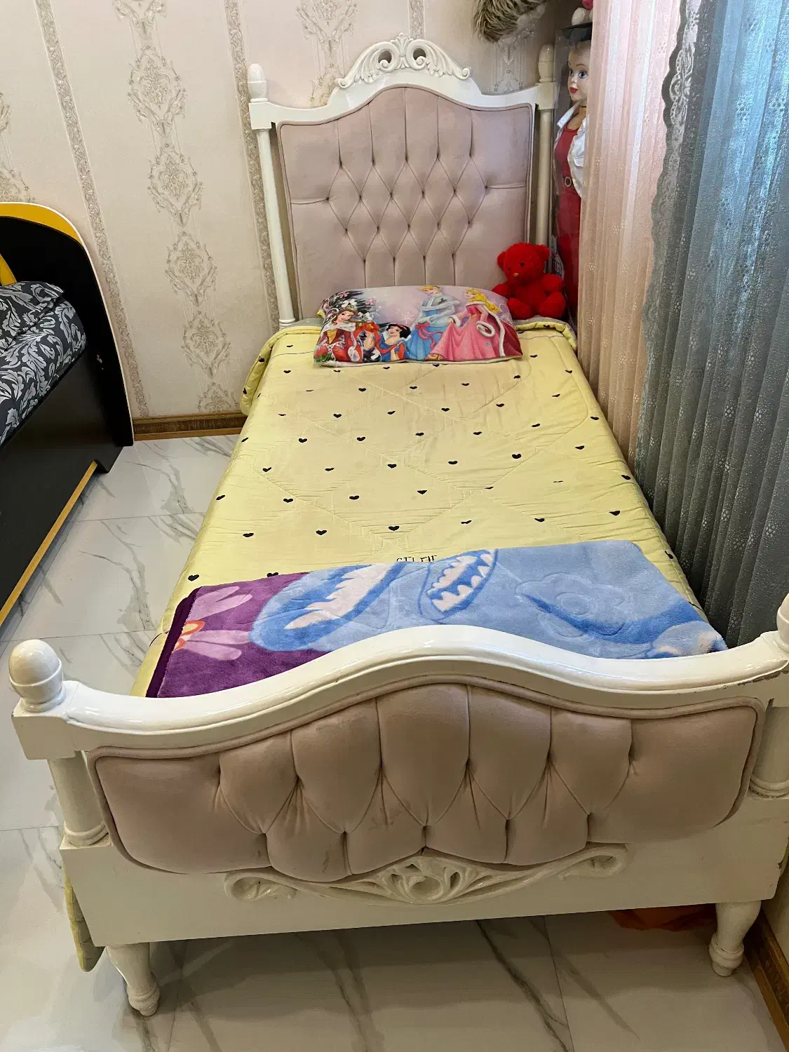 تخت یک نفره دخترانه|تخت و سرویس خواب|پردیس, فاز ۴|دیوار