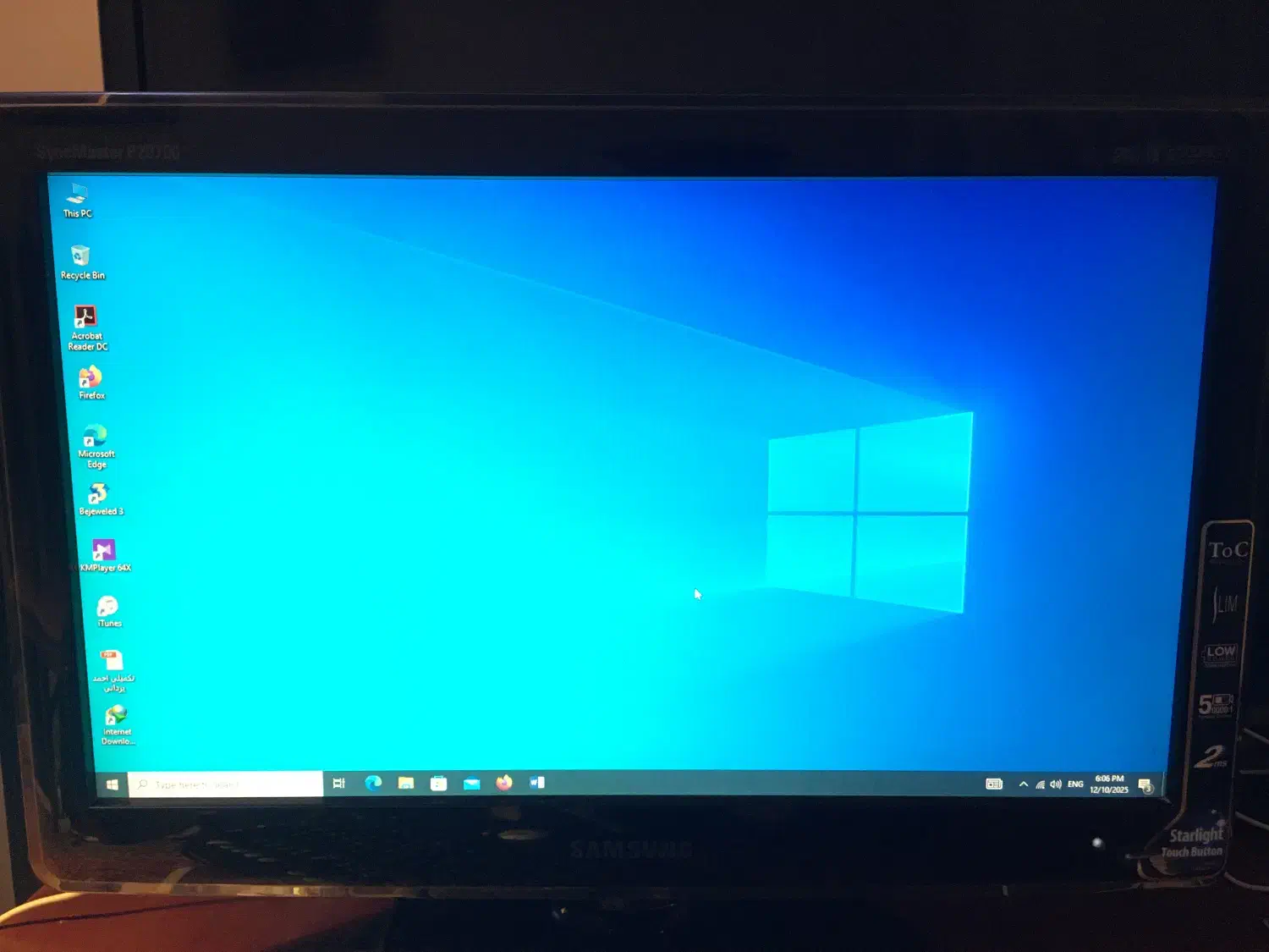 مانیتور LED سامسونگ 20 اینچ  مدل p20700|قطعات و لوازم جانبی رایانه|تهران, ابوذر|دیوار