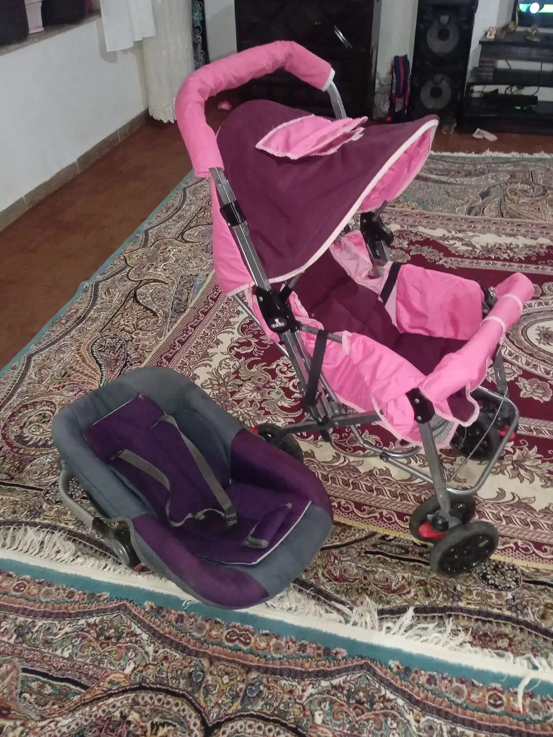 کالسکه کودک درحد نو نو|کالسکه و لوازم جانبی|هریس, |دیوار