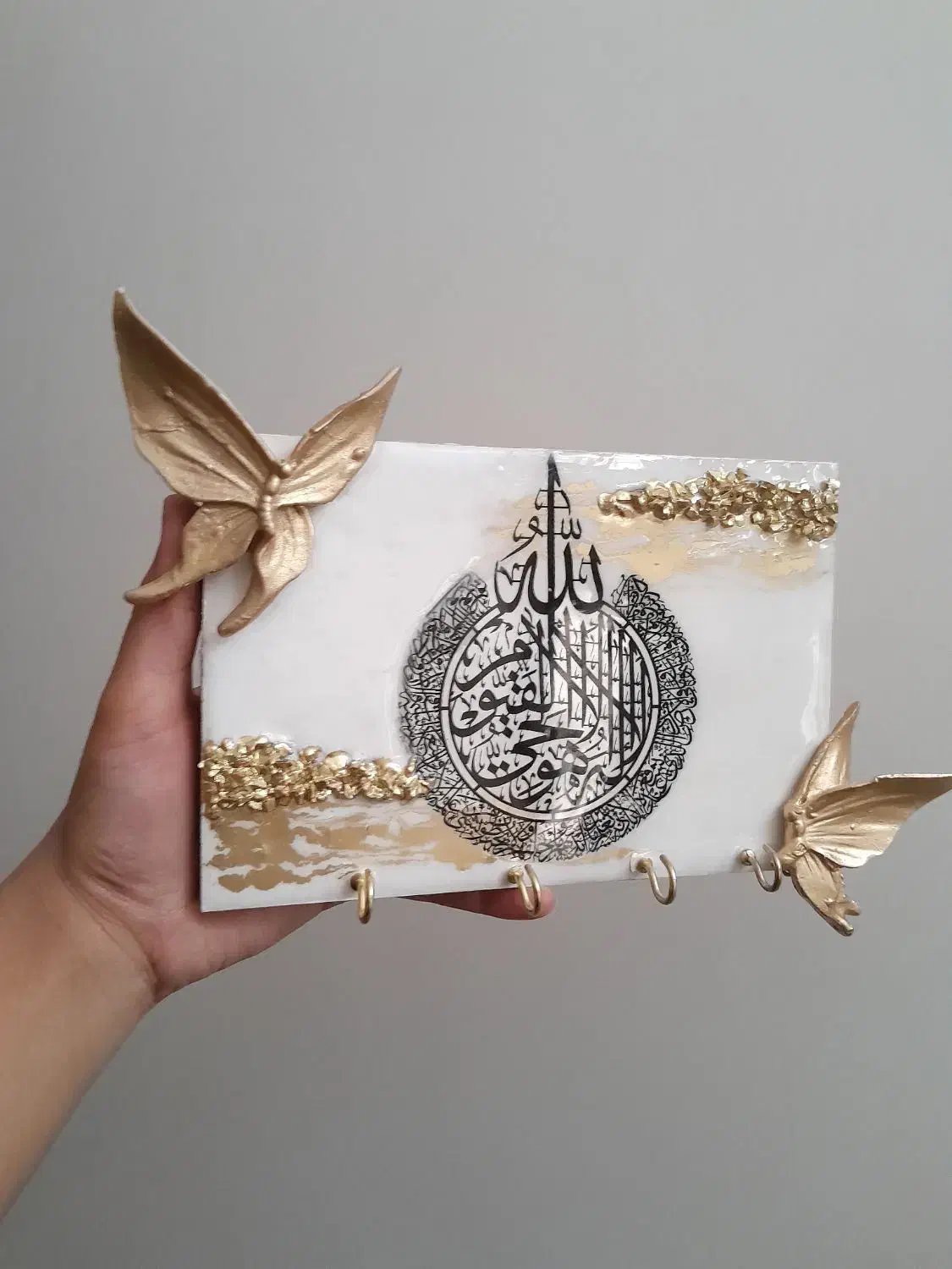 جاکلیدی دیواری رزینی|صنایع دستی و سایر لوازم تزئینی|یزد, |دیوار