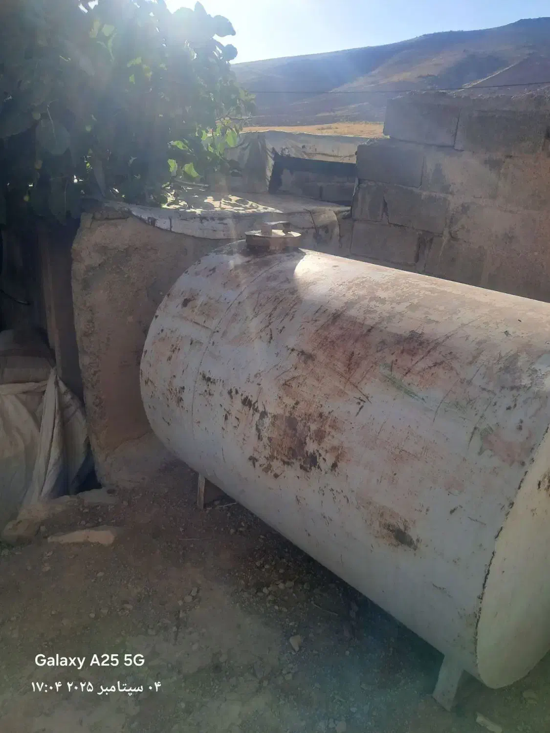 فروش تانکر نفت ،ظرفیت پنچ بشکه|مصالح و تجهیزات ساختمان|کاکاوند, |دیوار