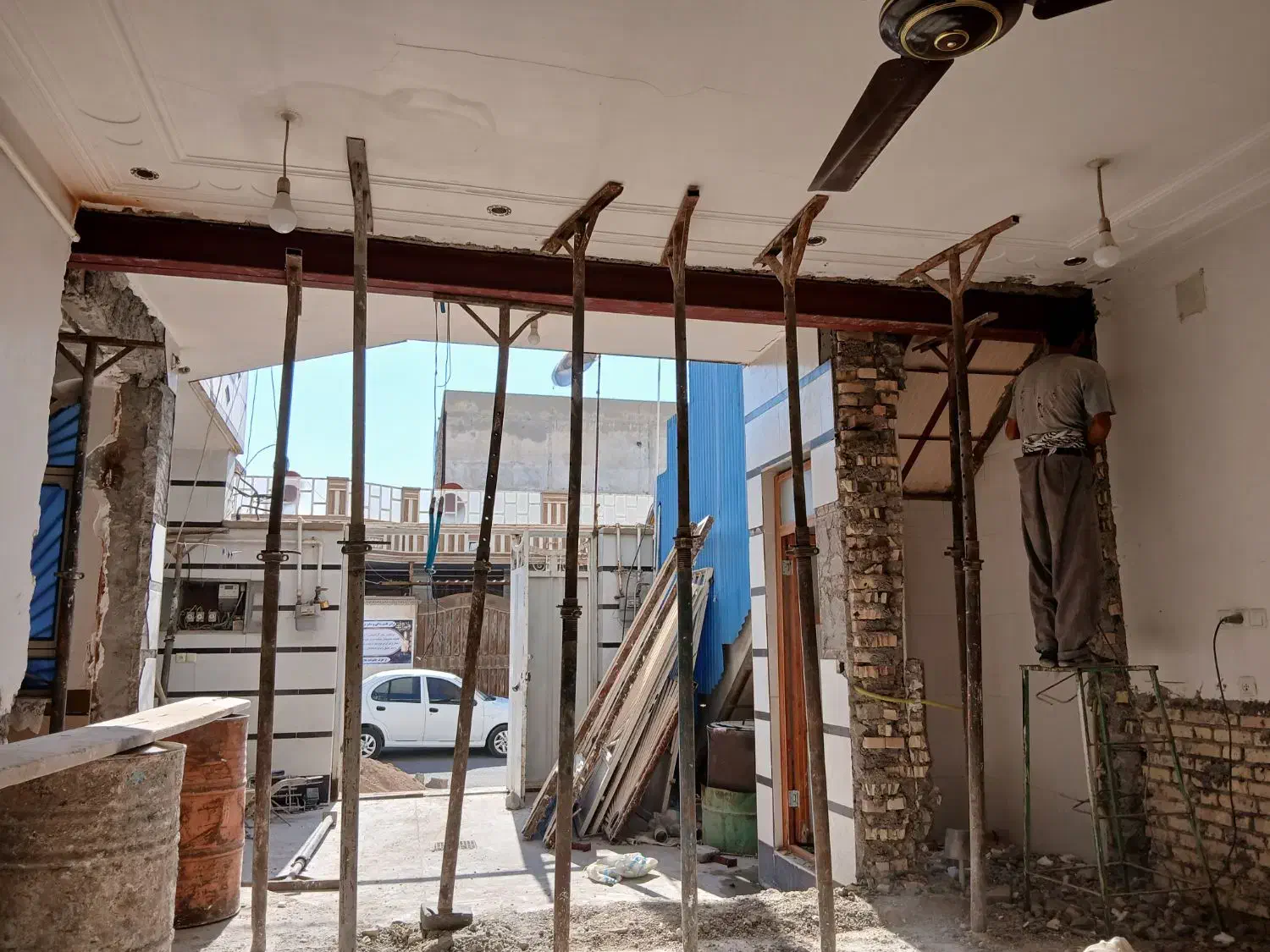 تخریب و آهنکشی جوشکار سیار|خدمات پیشه و مهارت|اهواز, بهارستان|دیوار