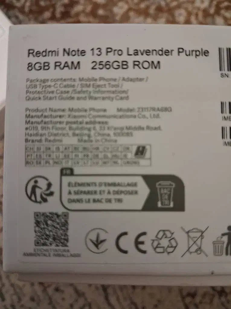 Xiaomi Redmi note 13 pro 4G وSAMSUNG GALAXY A13 4G|موبایل|تهران, شیخ هادی|دیوار