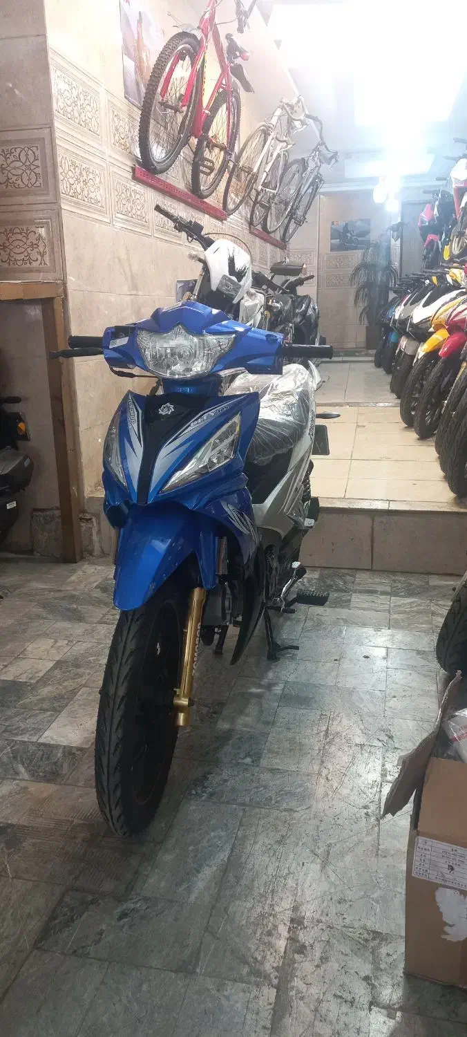 موتورسیکلت طرح ویو سی تیtvs۱۲۵ccزمردکویر۴۰۴دم قسط|موتورسیکلت|تهران, یافت آباد شمالی|دیوار