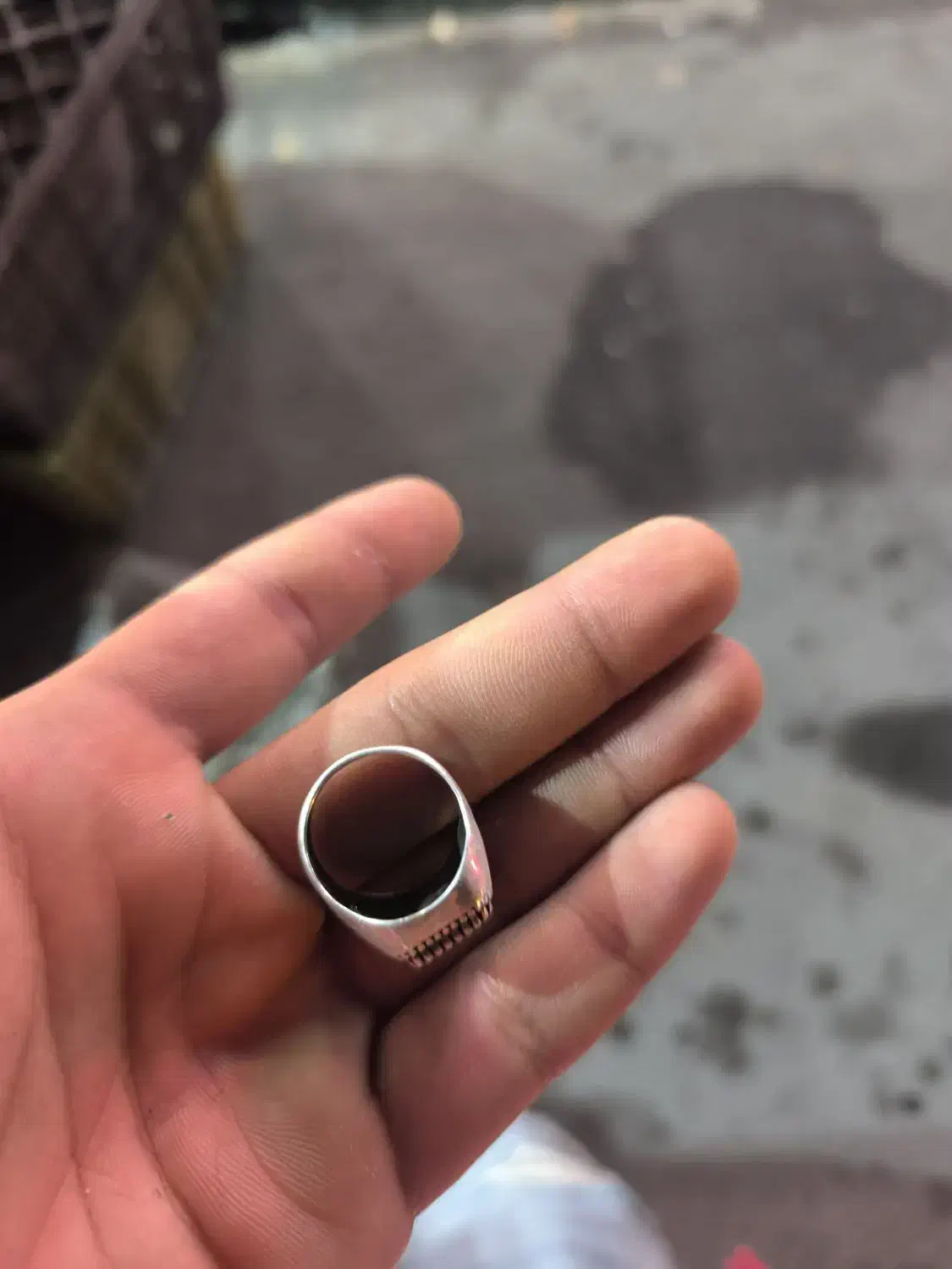 انگشتر نقره با عقیق فیروزه ای|جواهرات|بندر گز, |دیوار