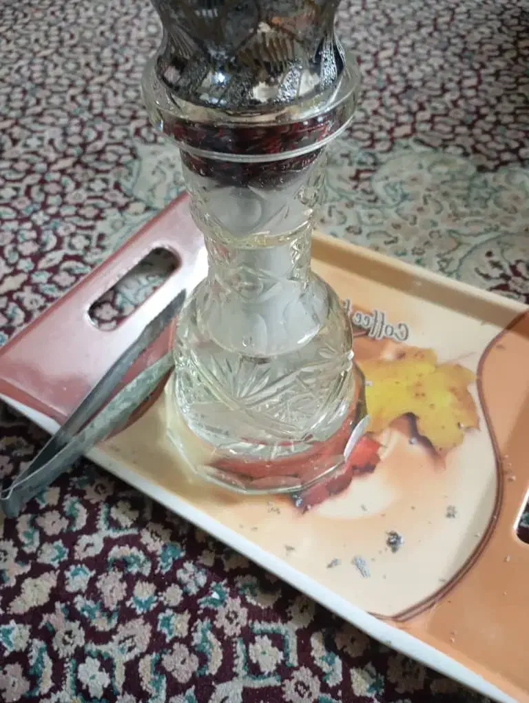 قلیان برنجی طعم دوسیب|کلکسیون و سرگرمی|ری, دیلمان|دیوار