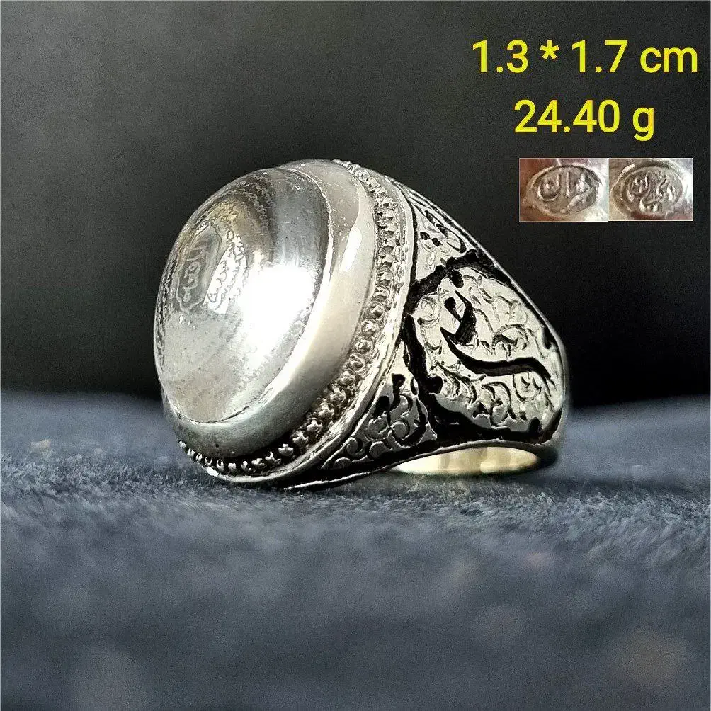 انگشتر‌نقره مردانه درنجف اصل رکاب قلمزنی|بدلیجات|تهران, الهیه|دیوار