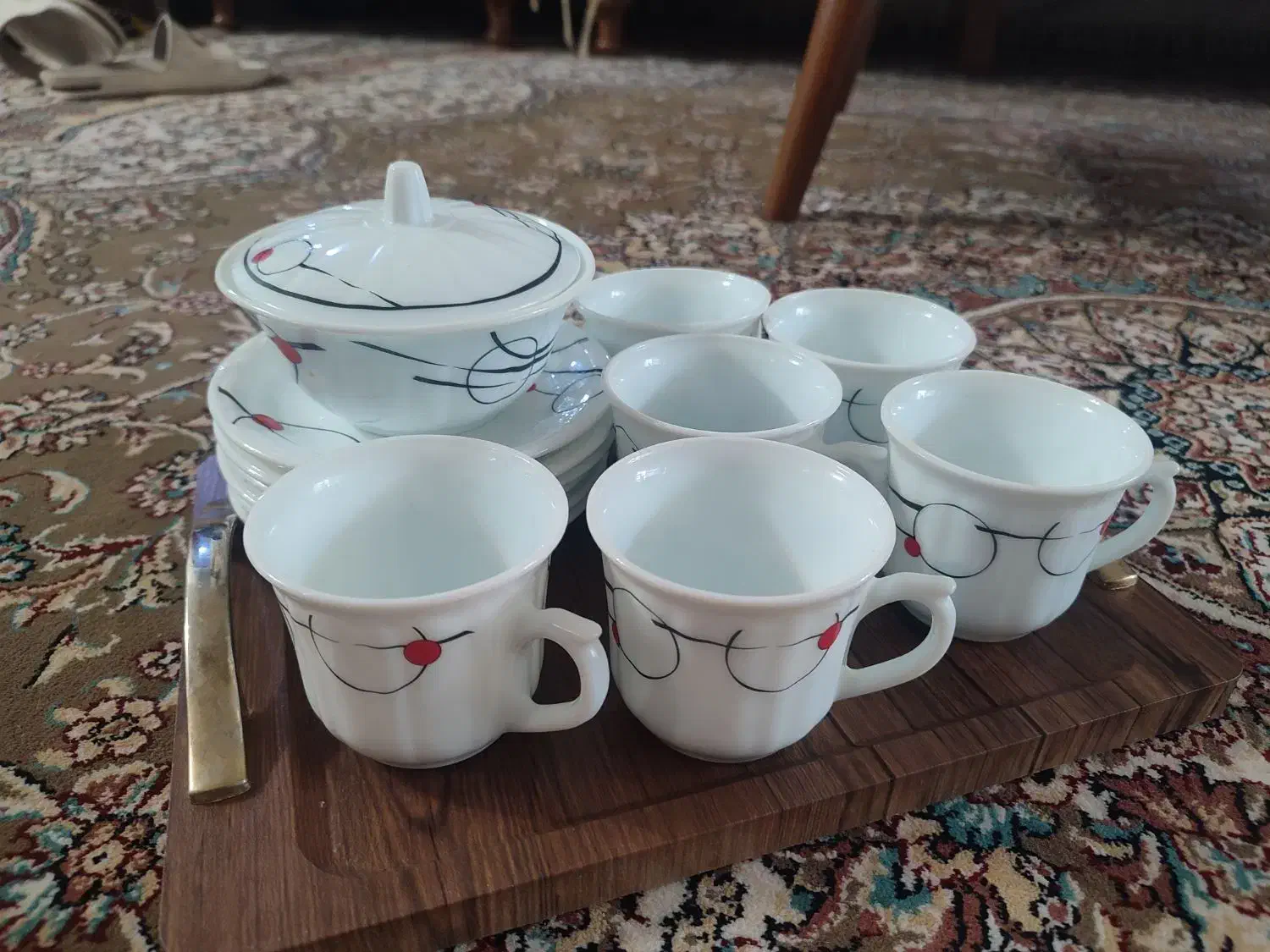 آرکوپال|ظروف سرو و پذیرایی|نجف‌آباد, یزدانشهر|دیوار