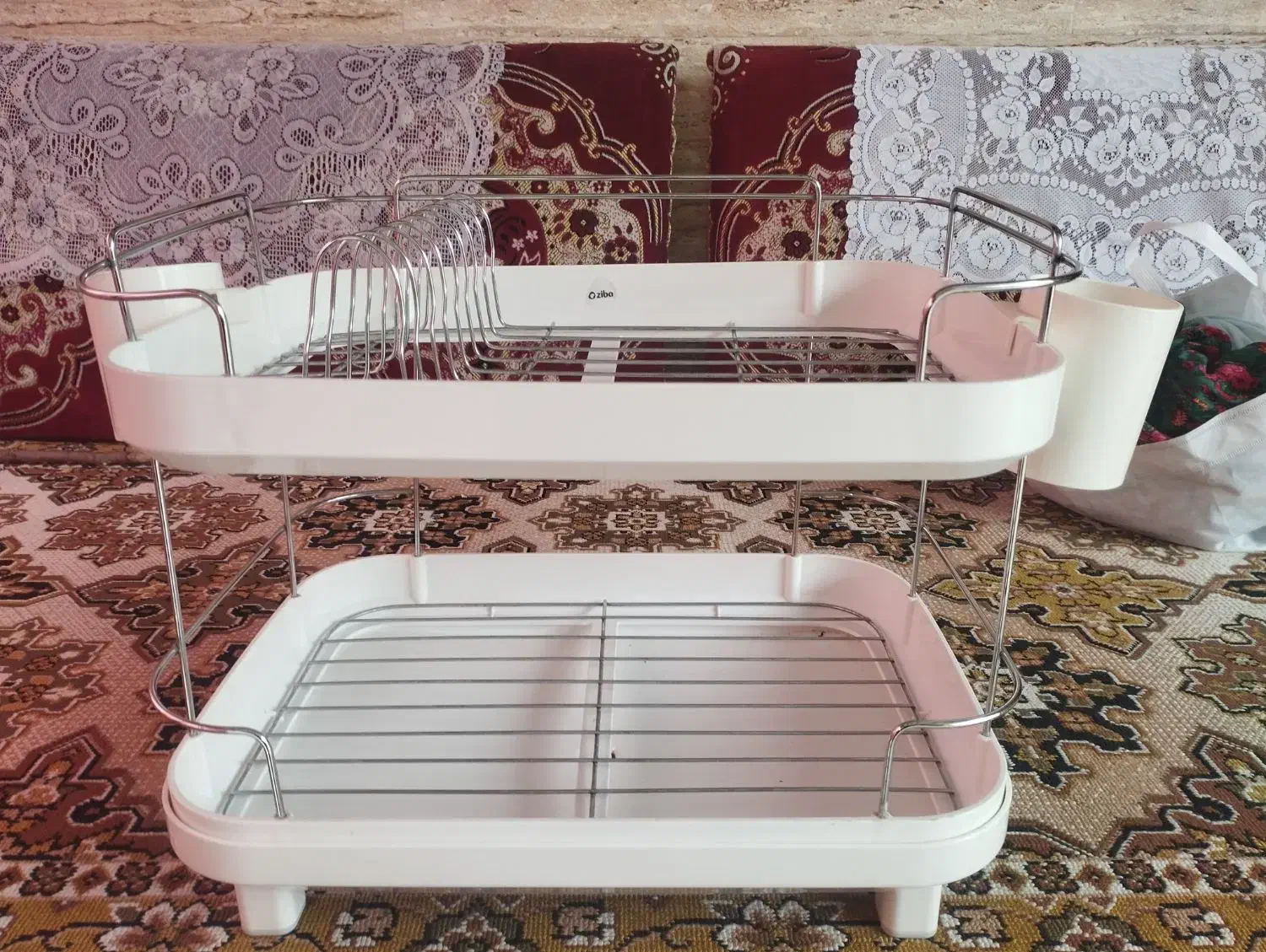 آبچکان استیل سالم تمیز|آبچکان و نظمدهنده ظروف|فومن, |دیوار