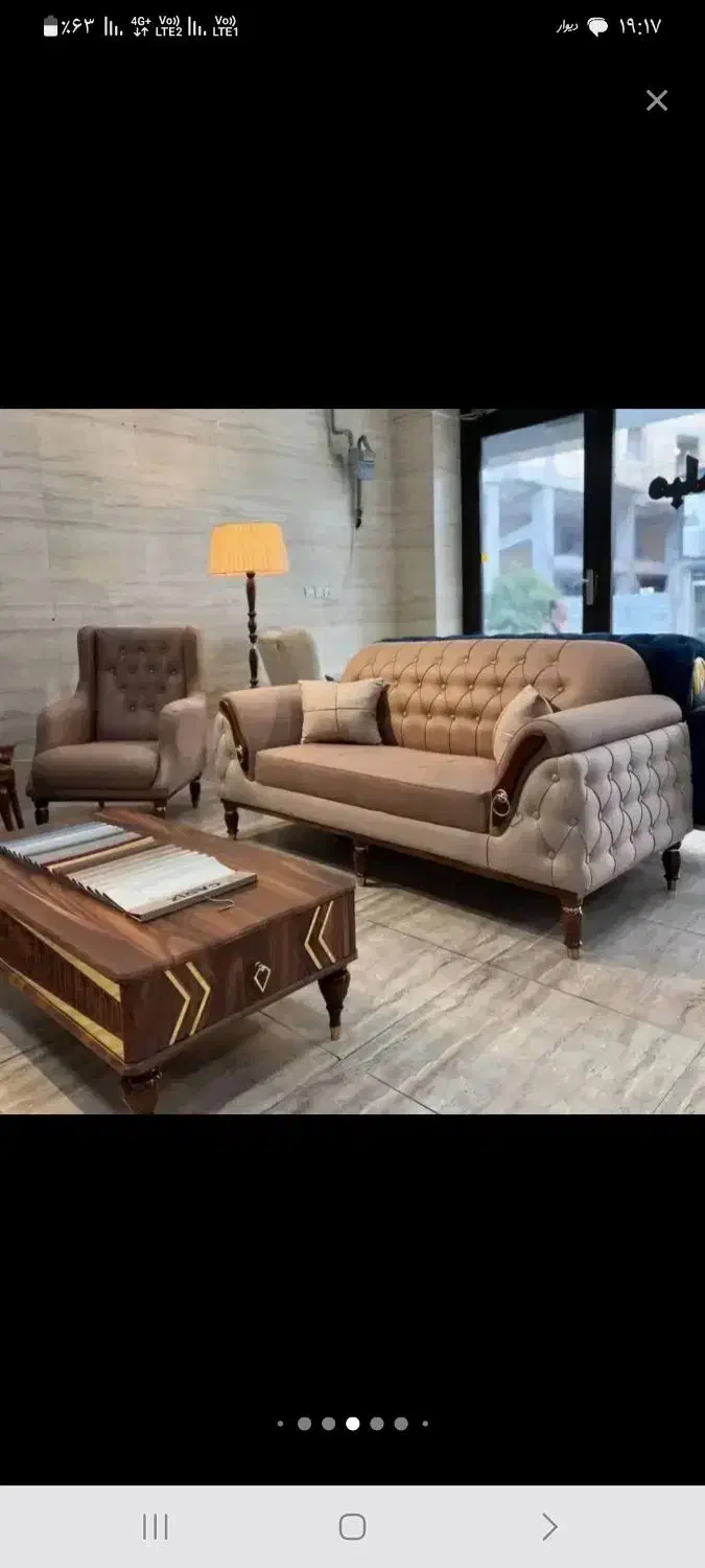 مبل راحتی تدی// کد۵۱۲// تا|مبلمان خانگی و میز عسلی|تالش, تالش|دیوار