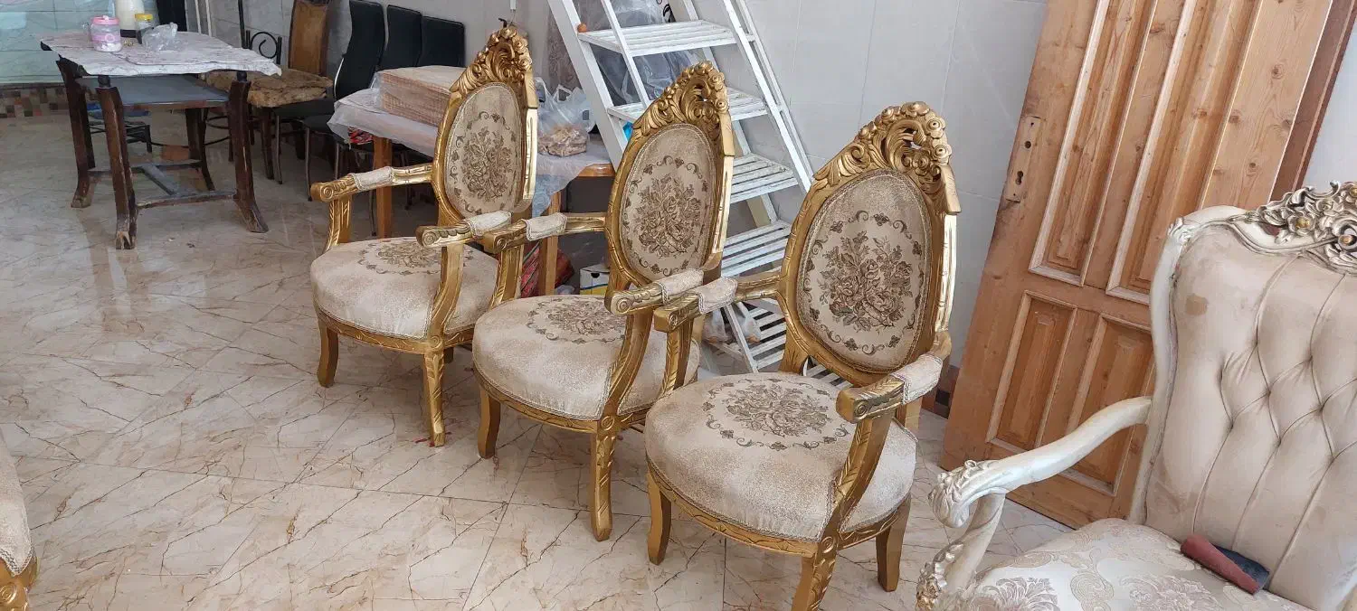 مبل فرهی چوبی|مبلمان خانگی و میز عسلی|مشگین شهر, |دیوار