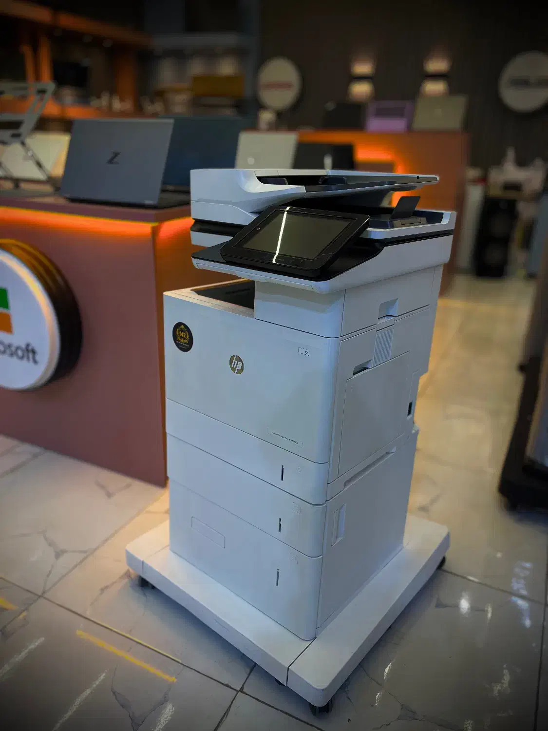 دستگاه کپی پر سرعت مناسب کافی نت Hp laser jet M632|پرینتر، اسکنر، کپی، فکس|پاکدشت, حصار امیر|دیوار