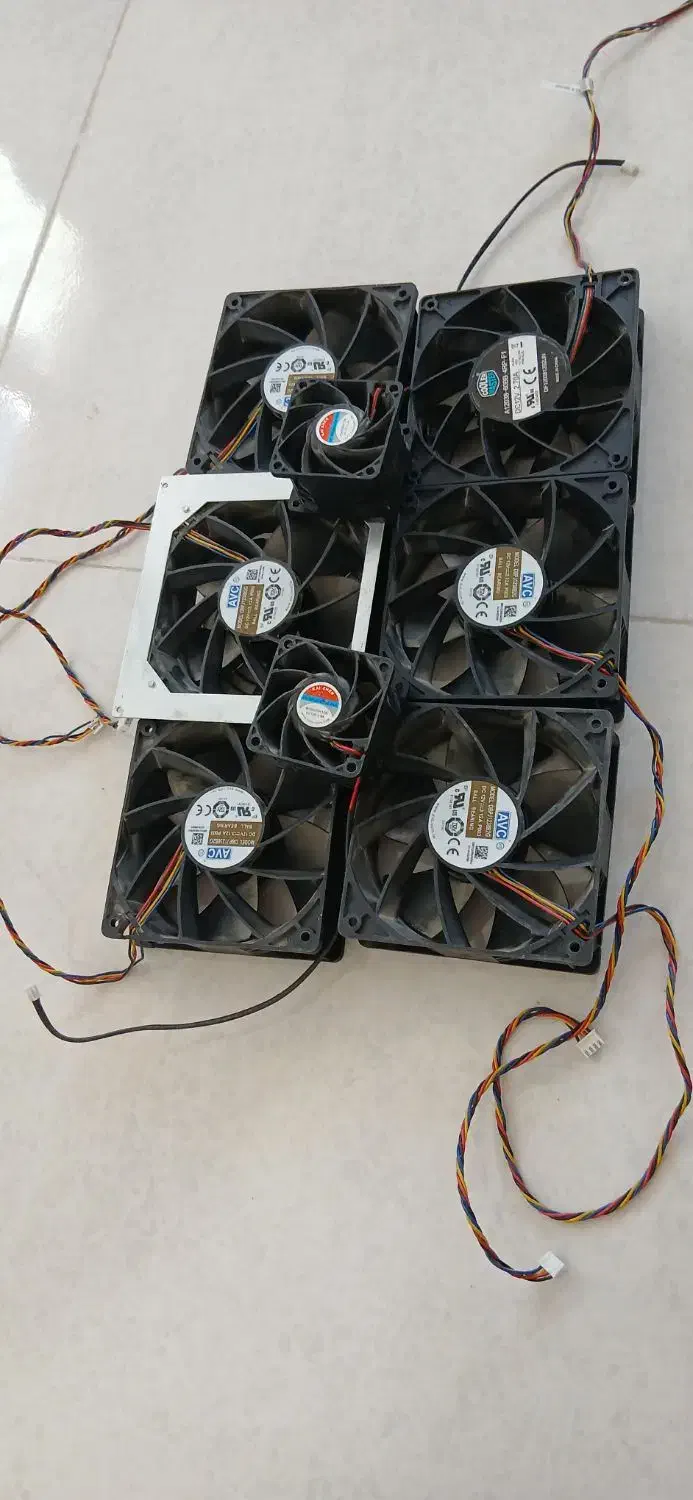 فن حلزونی و فن ماینر|قطعات و لوازم جانبی رایانه|کرمانشاه, |دیوار