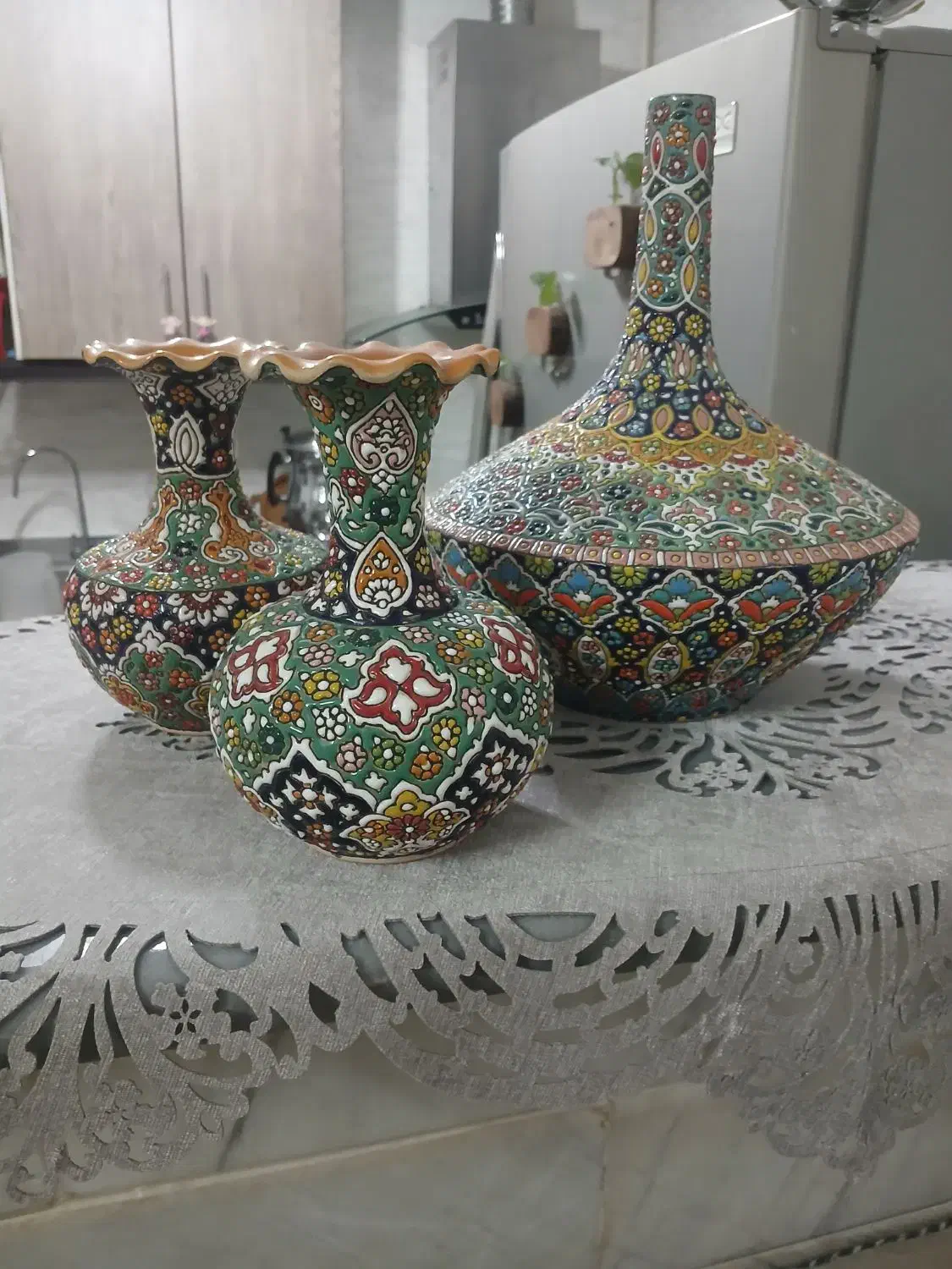 گلدان|صنایع دستی و سایر لوازم تزئینی|قم, یزدان‌شهر|دیوار