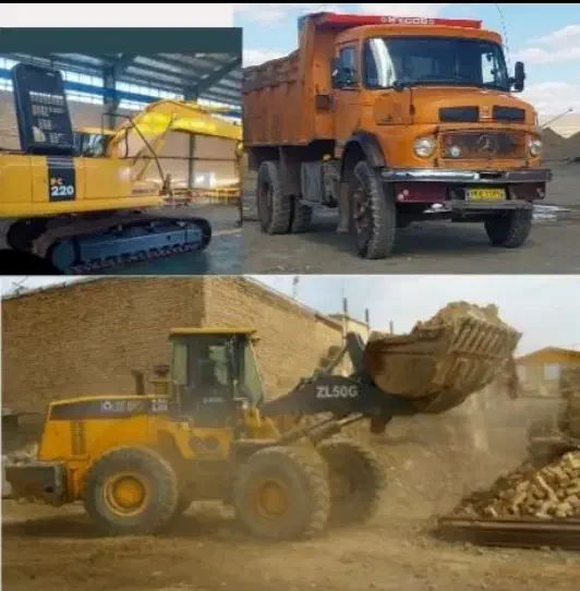 خدمات لودر،کمپرسی،ماسه،مخلوط|خدمات حمل و نقل|اراک, |دیوار