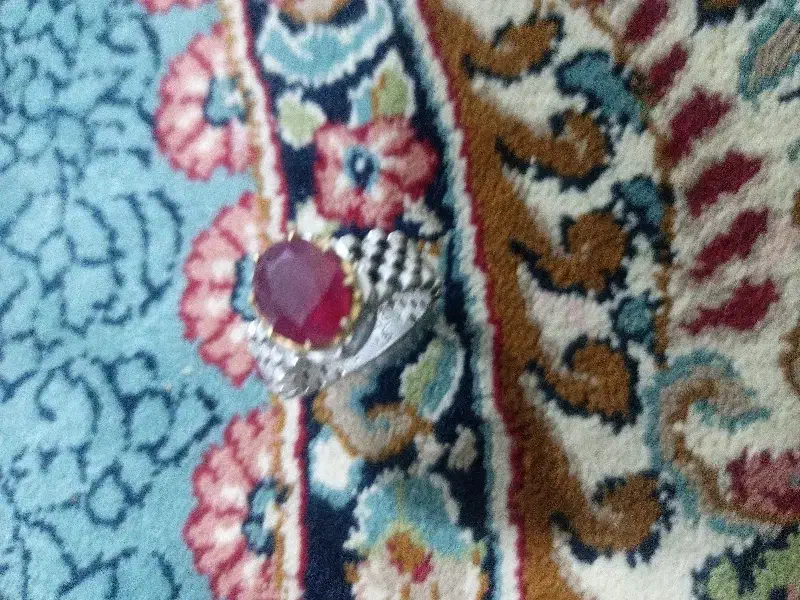 انگشتر یاقوت معدنی افریقایی|جواهرات|کرمان, |دیوار