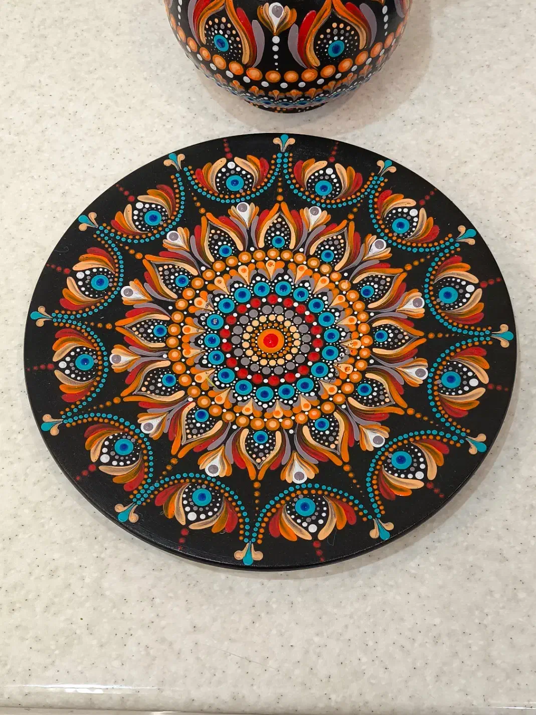 صنایع نقطه کوبی (دکوری)|صنایع دستی و سایر لوازم تزئینی|هشتگرد, فاز ۱ مهستان|دیوار